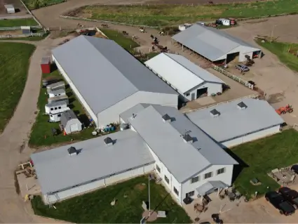 Commercial aerial footage, commercial roofing by Ascension Roofing, lg